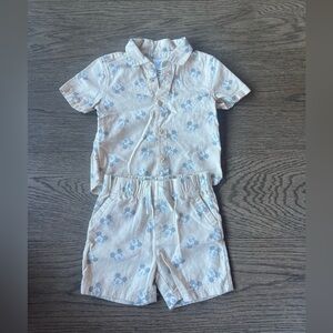 Disney Mickey Mouse tan outfit set